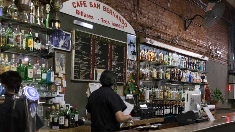 Café San Bernardo en Av. Corrientes
