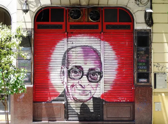 Monumento a Osvaldo Pugliese en Villa Crespo