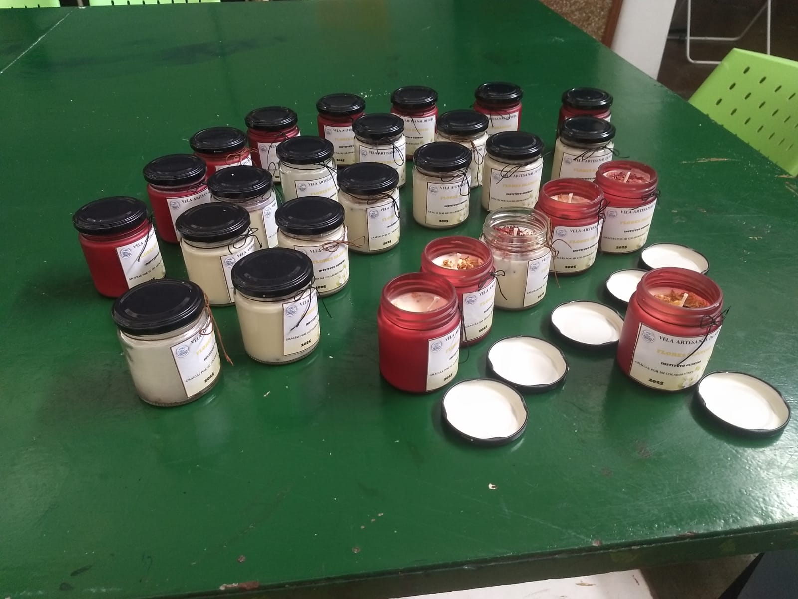 Producción de velas